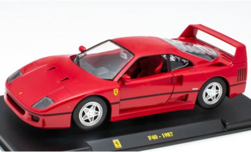 Ferrari F40 1/24 SpecialC rojo 1987 coche miniatura