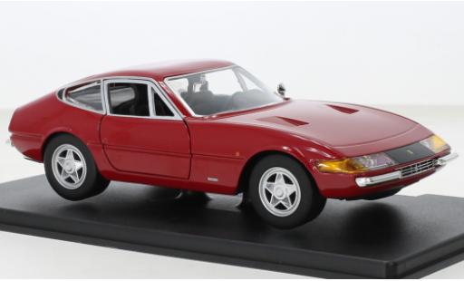 Ferrari 365 1/24 SpecialC GTB4 rouge 1968 coche miniatura