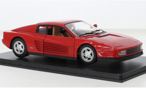 Coche miniatura Ferrari Testarossa 1/24 SpecialC rouge 1984 Ferrari Testarossa 1/24 SpecialC rouge 1984 coche miniatura