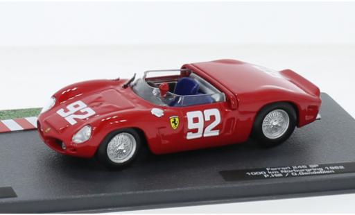 Coche miniatura Ferrari 246 1/43 SpecialC .-125 SP RHD No.92 1000km Nuerburgring 1962 Ferrari 246 1/43 SpecialC .-125 SP RHD No.92 1000km Nuerburgring 1962 coche miniatura