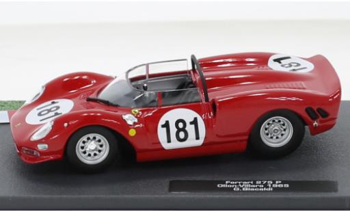 Ferrari 275 1/43 SpecialC P RHD No.181 Ollon Villars 1965 coche miniatura