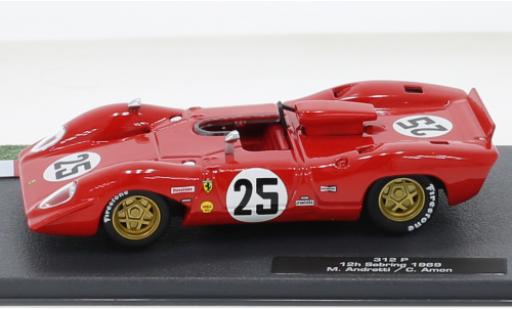 Ferrari 312 1/43 SpecialC P RHD No.25 12h Sebring 1969 coche miniatura