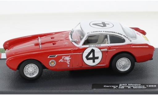 Coche miniatura Ferrari 340 1/43 SpecialC Mexico RHD No.4 Carrera Panamericana 1953 Ferrari 340 1/43 SpecialC Mexico RHD No.4 Carrera Panamericana 1953 coche miniatura