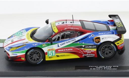 Ferrari 458 1/43 SpecialC Italia GT2 No.51 WEC 2015 coche miniatura