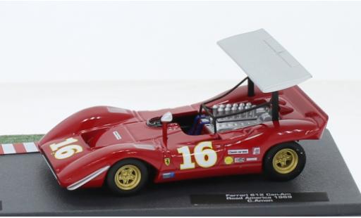 Ferrari 612 1/43 SpecialC .-125 Can-Am RHD No.16 Road Atlanta 1969 coche miniatura