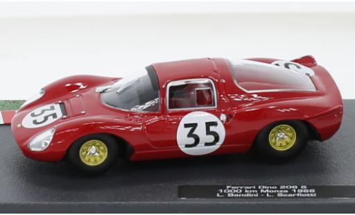 Coche miniatura Ferrari Dino 1/43 SpecialC 206 RHD No.35 1000km Monza 1966 Ferrari Dino 1/43 SpecialC 206 RHD No.35 1000km Monza 1966 coche miniatura