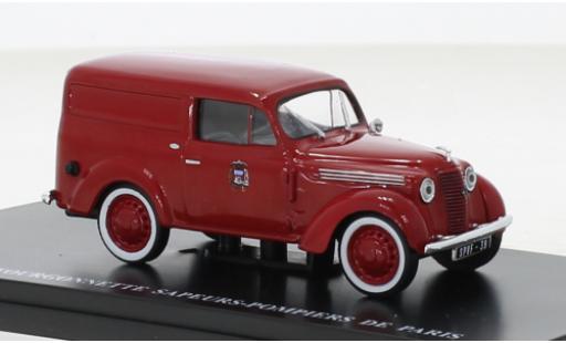 Renault Juvaquatre 1/43 SpecialC Fourgonette Sapeurs Pompiers (F) 1953 coche miniatura