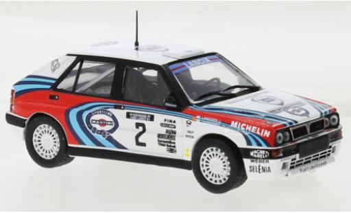 Coche miniatura Lancia Delta 1/43 SpecialC HF Integrale 16V No.2 Martini Martini Rallye WM Rallye Finnland 1991 Lancia Delta 1/43 SpecialC HF Integrale 16V No.2 Martini Martini Rallye WM Rallye Finnland 1991 coche miniatura