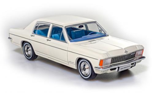 Coche miniatura Opel Admiral 1/24 SpecialC B blanco 1969 Opel Admiral 1/24 SpecialC B blanco 1969 coche miniatura