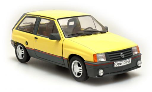 Coche miniatura Opel Corsa 1/24 SpecialC A 1.3 SR amarillo 1983 Opel Corsa 1/24 SpecialC A 1.3 SR amarillo 1983 coche miniatura