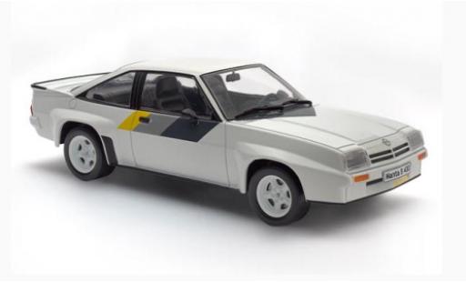 Opel Manta 1/24 SpecialC B 400 blanche/Décorer 1991 coche miniatura