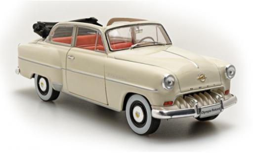 Coche miniatura Opel Olympia 1/24 SpecialC Rekord Cabriolimousine blanco 1954 Opel Olympia 1/24 SpecialC Rekord Cabriolimousine blanco 1954 coche miniatura