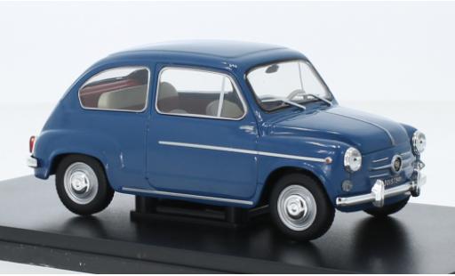 Fiat 600 1/24 SpecialC .-132 D (1.Serie) azul 1960 coche miniatura