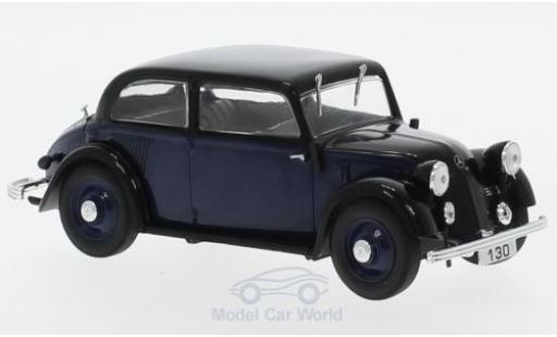 Mercedes 130 1/43 SpecialC (W23) azul/negro 1934 ohne Vitrine coche miniatura