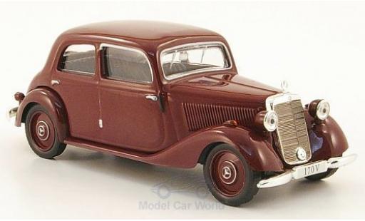 Coche miniatura Mercedes 170 1/43 SpecialC V Limousine (W136) rojo 1949 ohne Vitrine Mercedes 170 1/43 SpecialC V Limousine (W136) rojo 1949 ohne Vitrine coche miniatura