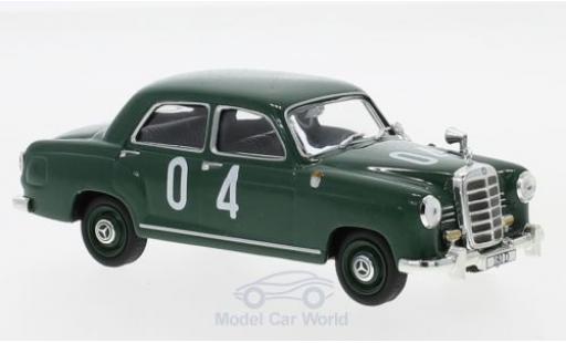 Coche miniatura Mercedes 180 1/43 SpecialC D No.04 Mille Miglia 1955 H.Retter/W.Larcher ohne Vitrine Mercedes 180 1/43 SpecialC D No.04 Mille Miglia 1955 H.Retter/W.Larcher ohne Vitrine coche miniatura