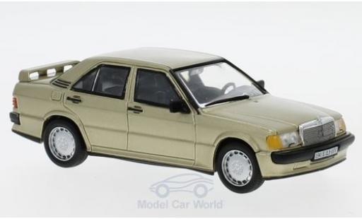 Coche miniatura Mercedes 190 1/43 SpecialC E 2.3-16V (W201) metalico beige 1984 ohne Vitrine Mercedes 190 1/43 SpecialC E 2.3-16V (W201) metalico beige 1984 ohne Vitrine coche miniatura
