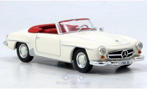 Mercedes 190 1/43 SpecialC SL (W121) blanco 1955 ohne Vitrine coche miniatura
