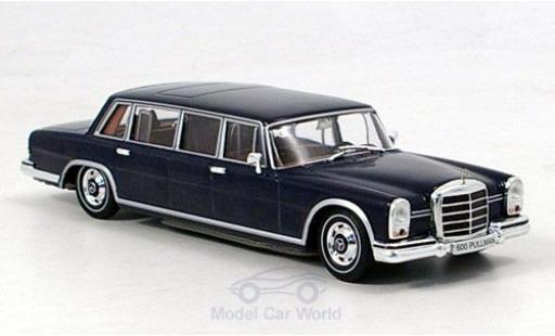Coche miniatura Mercedes 600 1/43 SpecialC Pullman (W100) azul 1963 ohne Vitrine Mercedes 600 1/43 SpecialC Pullman (W100) azul 1963 ohne Vitrine coche miniatura