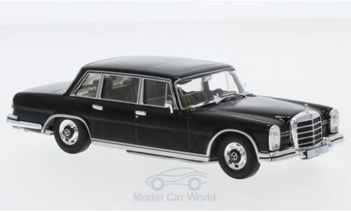 Coche miniatura Mercedes 600 1/43 SpecialC (W100) negro 1964 ohne Vitrine Mercedes 600 1/43 SpecialC (W100) negro 1964 ohne Vitrine coche miniatura