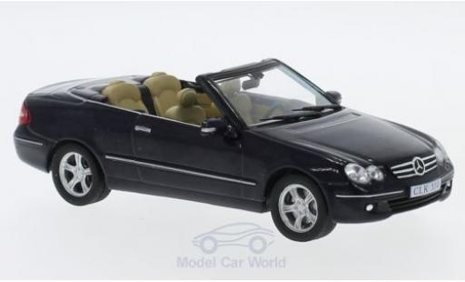 Mercedes CLK 1/43 SpecialC 350 (A209) azul 2005 ohne Vitrine coche miniatura