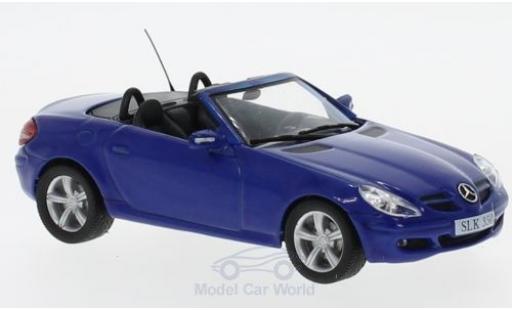 Mercedes Classe SLK 1/43 SpecialC SLK 350 (R171) azul 2004 ohne Vitrine coche miniatura