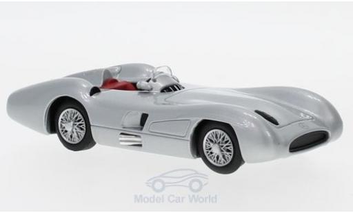 Coche miniatura Mercedes W 196 1/43 SpecialC R Stromlinie gris 1955 ohne Vitrine Mercedes W 196 1/43 SpecialC R Stromlinie gris 1955 ohne Vitrine coche miniatura