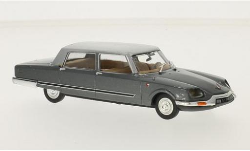 Citroen DS 1/43 SpecialC 21 Presidentielle Chapron metalico gris/metalico gris Charles de Gaulle 1969 sans Vitrine coche miniatura