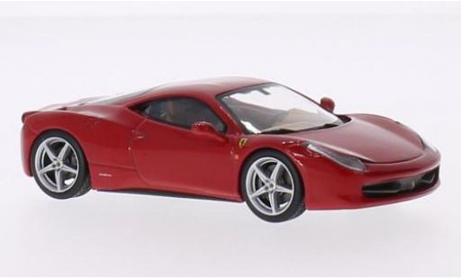 Coche miniatura Ferrari 458 1/43 SpecialC Italia rojo 2009 sans Vitrine Ferrari 458 1/43 SpecialC Italia rojo 2009 sans Vitrine coche miniatura