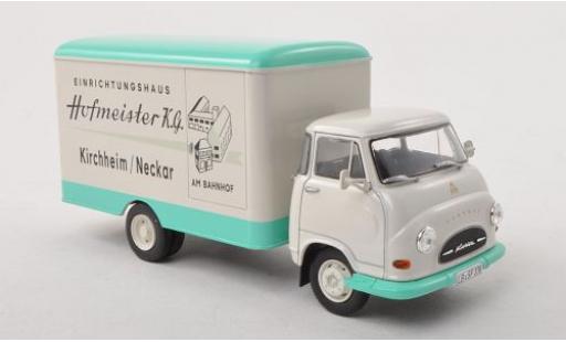 Coche miniatura Hanomag Kurier 1/43 SpecialC Kasten Einrichtungshaus Hofmeister 1960 sans Vitrine Hanomag Kurier 1/43 SpecialC Kasten Einrichtungshaus Hofmeister 1960 sans Vitrine coche miniatura