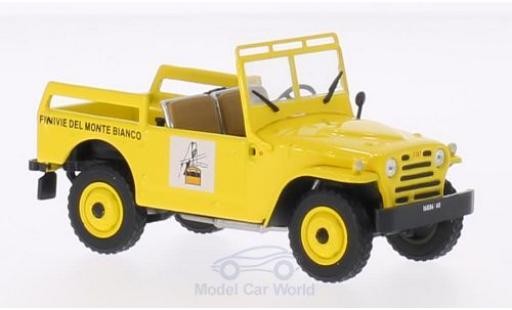 Fiat Campagnola 1/43 SpecialC Funnivie Del Monte Bianco 1963 ohne Vitrine coche miniatura