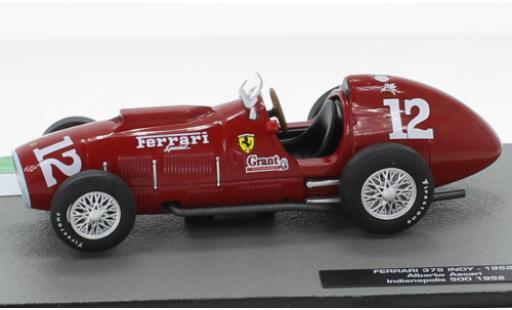 Coche miniatura Ferrari 375 1/43 SpecialC Indy No.12 Indianapolis 500 1952 Ferrari 375 1/43 SpecialC Indy No.12 Indianapolis 500 1952 coche miniatura