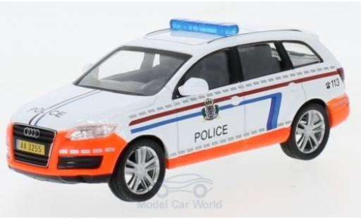 Audi Q7 1/43 SpecialC Police ohne Vitrine coche miniatura