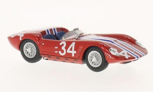 Coche miniatura Maserati Tipo 1/43 SpecialC 61 Drogo RHD No.34 GP Reims 1963 L.Casner sans Vitrine Maserati Tipo 1/43 SpecialC 61 Drogo RHD No.34 GP Reims 1963 L.Casner sans Vitrine coche miniatura