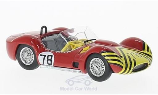 Coche miniatura Maserati Tipo 1/43 SpecialC 61 RHD No.78 Nassau Trophy 1961 B.Schroeder ohne Vitrine Maserati Tipo 1/43 SpecialC 61 RHD No.78 Nassau Trophy 1961 B.Schroeder ohne Vitrine coche miniatura