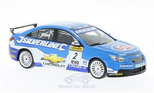 Coche miniatura Chevrolet Cruze 1/43 SpecialC LT No.2 RML Silverline BTCC 2010 J. Plato ohne Vitrine Chevrolet Cruze 1/43 SpecialC LT No.2 RML Silverline BTCC 2010 J. Plato ohne Vitrine coche miniatura