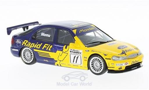 Coche miniatura Ford Mondeo 1/43 SpecialC Zetec No.11 Team BTCC 2000 A. Menu ohne Vitrine Ford Mondeo 1/43 SpecialC Zetec No.11 Team BTCC 2000 A. Menu ohne Vitrine coche miniatura