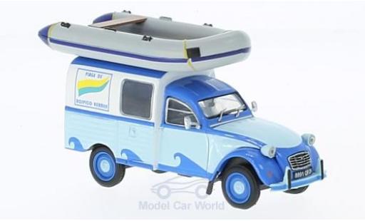 Coche miniatura Citroen 2CV 1/43 SpecialC AKS 400 Centre Nautique mit Figur und Schlauchboot Citroen 2CV 1/43 SpecialC AKS 400 Centre Nautique mit Figur und Schlauchboot coche miniatura