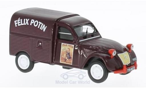 Coche miniatura Citroen 2CV 1/43 SpecialC Felix Potin mit Figur Citroen 2CV 1/43 SpecialC Felix Potin mit Figur coche miniatura