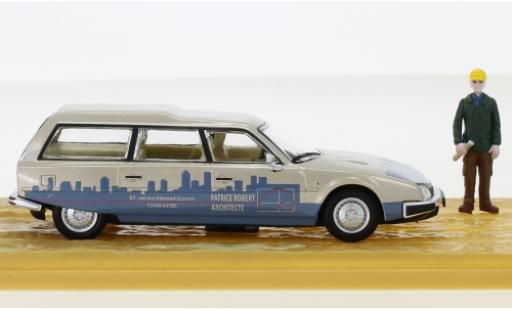 Coche miniatura Citroen CX 1/43 SpecialC Break Patrice Robert Architecte mit Figur ohne Vitrine Citroen CX 1/43 SpecialC Break Patrice Robert Architecte mit Figur ohne Vitrine coche miniatura