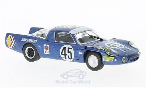 Coche miniatura Alpine A210 1/18 SpecialC Renault A 210 No.45 Société des Automobiles 24h Le Mans 1969 J-C.Killy/B.Wollek Alpine A210 1/18 SpecialC Renault A 210 No.45 Société des Automobiles 24h Le Mans 1969 J-C.Killy/B.Wollek coche miniatura