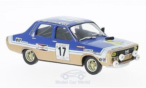 Coche miniatura Renault 12 Gordini 1/43 SpecialC Gordini No.17 Tour de Corse 1975 D.Pironi/G.Bonnamour Renault 12 Gordini 1/43 SpecialC Gordini No.17 Tour de Corse 1975 D.Pironi/G.Bonnamour coche miniatura