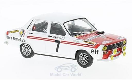 Renault 12 1/43 SpecialC Gordini No.7 Rallye Monte Carlo 1973 J.Ragnotti/J.Jaubert ohne Vitrine coche miniatura