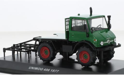 Mercedes Unimog 1/43 SpecialC 406 verde 1977 coche miniatura