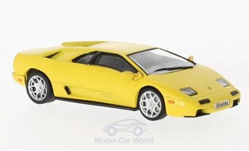 Coche miniatura Lamborghini Diablo VT 1/43 SpecialC VT amarillo 2000 Lamborghini Diablo VT 1/43 SpecialC VT amarillo 2000 coche miniatura