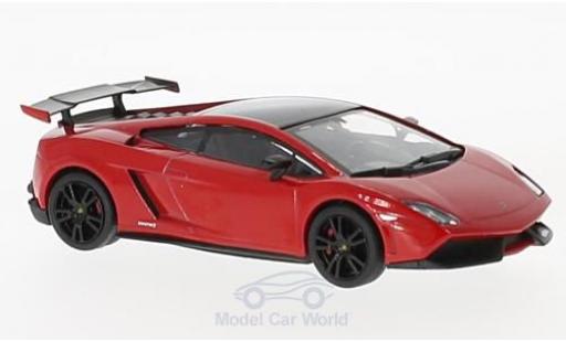 Coche miniatura Lamborghini Gallardo 1/43 SpecialC LP 570-4 Super Trofeo Stradale rojo/negro 2011 Lamborghini Gallardo 1/43 SpecialC LP 570-4 Super Trofeo Stradale rojo/negro 2011 coche miniatura