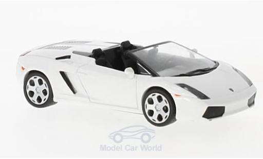 Coche miniatura Lamborghini Gallardo Spyder 1/43 SpecialC Spyder blanco 2005 Lamborghini Gallardo Spyder 1/43 SpecialC Spyder blanco 2005 coche miniatura