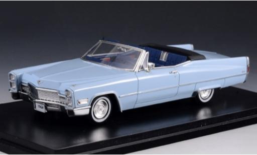Coche miniatura Cadillac Deville 1/43 Stamp Models DeVille Convertible azul 1968 Verdeck geöffnet Cadillac Deville 1/43 Stamp Models DeVille Convertible azul 1968 Verdeck geöffnet coche miniatura