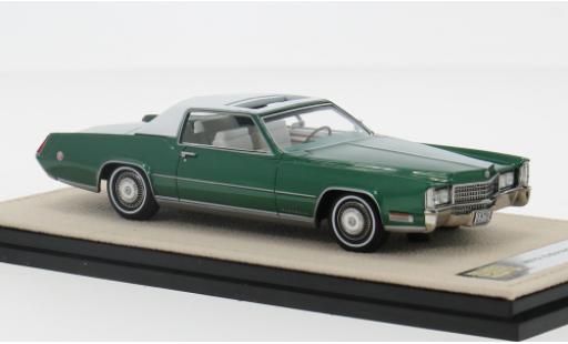 Coche miniatura Cadillac Eldorado 1/43 Stamp Models Biarritz grün 1970 1:43 Cadillac Eldorado 1/43 Stamp Models Biarritz grün 1970 1:43 coche miniatura