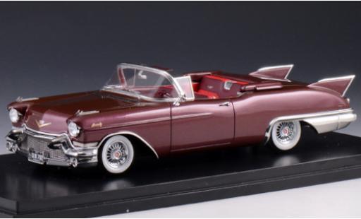 Cadillac Eldorado 1/43 Stamp Models Biarritz metalico purpura 1957 coche miniatura